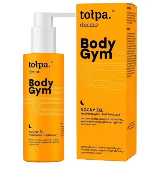 Gel de corp regenerant de noapte Dermo Body Gym, 200ml, Tolpa