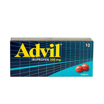 Advil 200 mg, 10 drajeuri, Gsk 