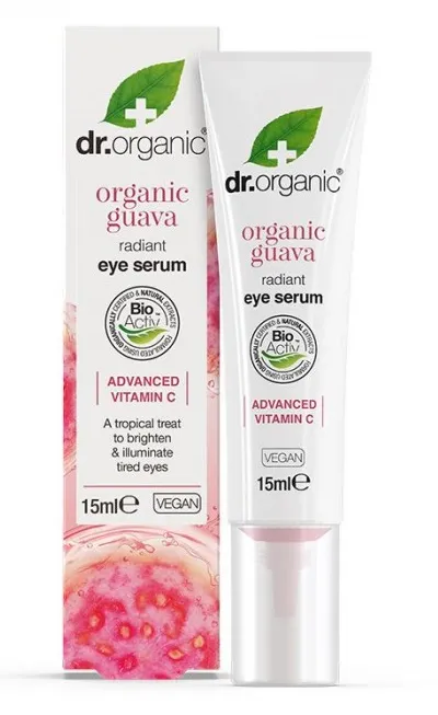 Dr.Organic Ser pentru ochi Guava Bio, 15ml