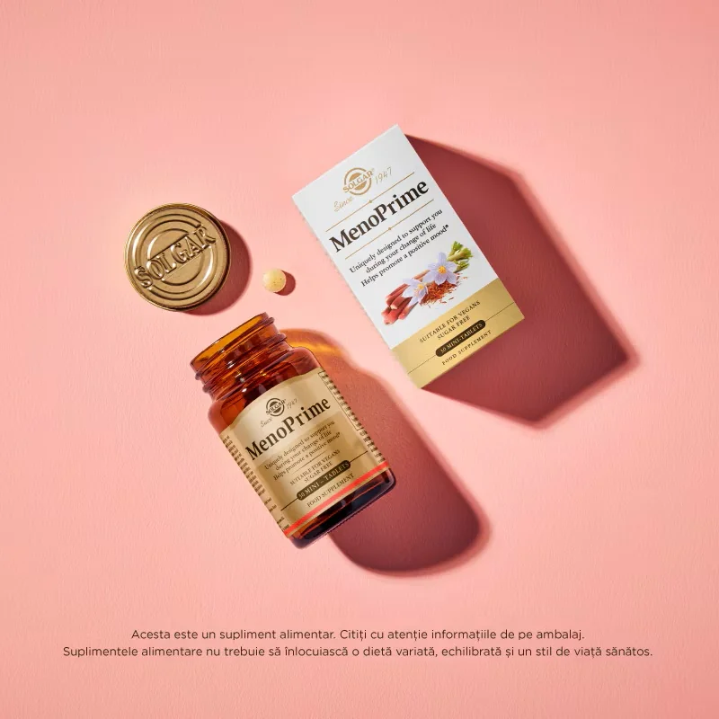 MenoPrime, 30 comprimate filmate, Solgar
