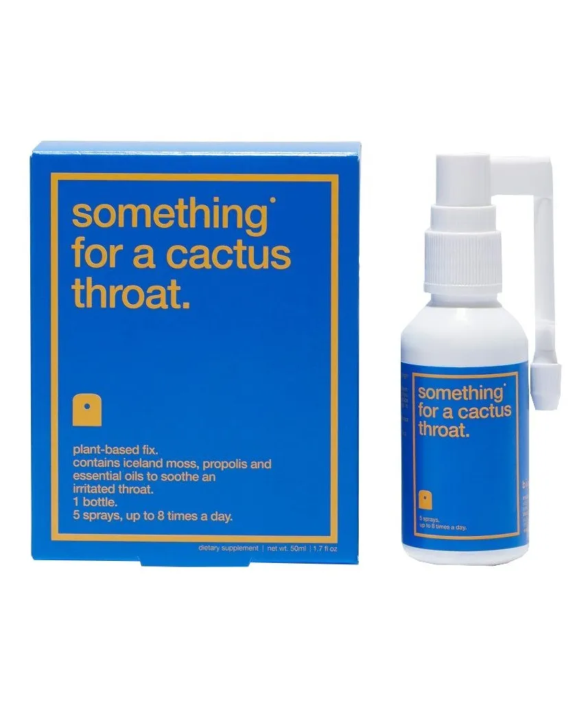 Spray oral Something for a cactus throat, 50ml, Biocol Labs