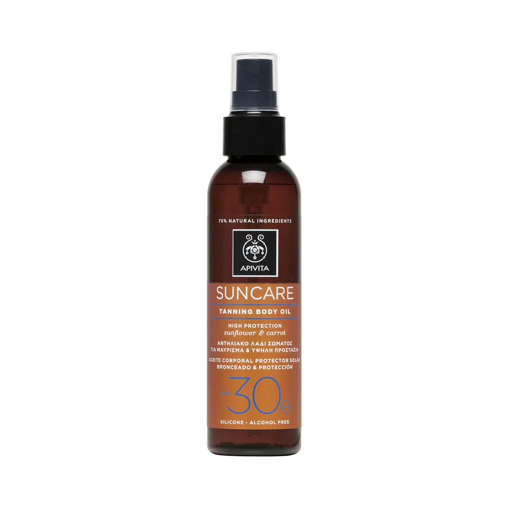 Apivita SunCare Ulei accelerare bronz SPF30, 150ml