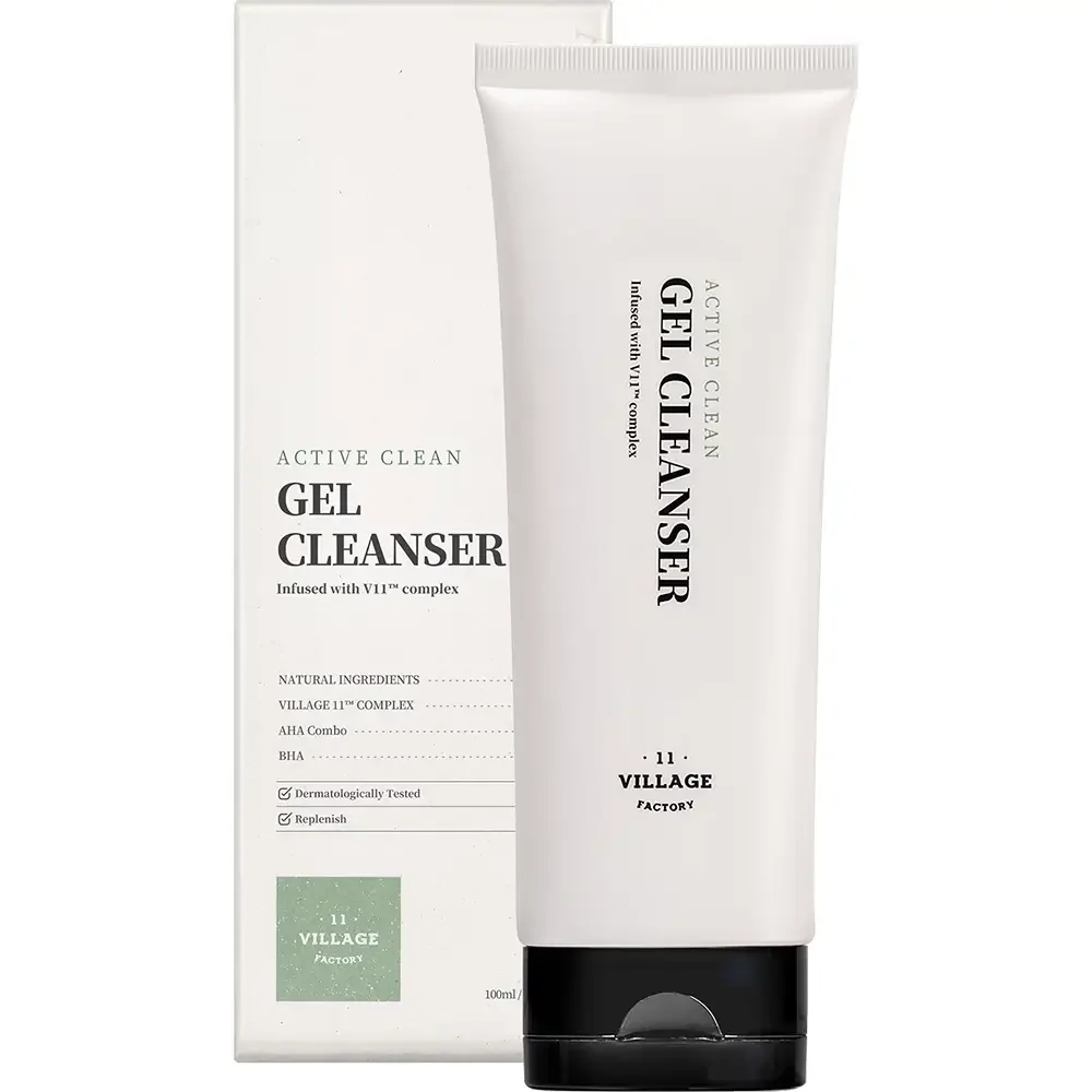 Gel de curatare antibacterian Active Clean, 100ml, Village 11 Factory 