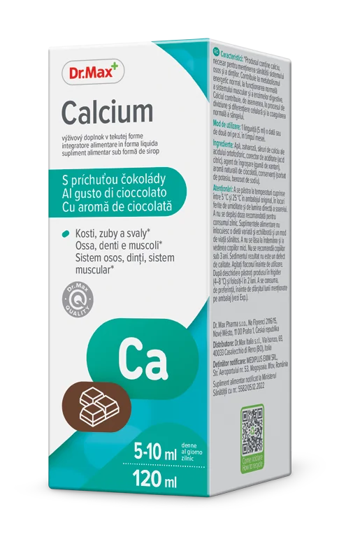 Dr. Max Calcium Sirop, 120ml