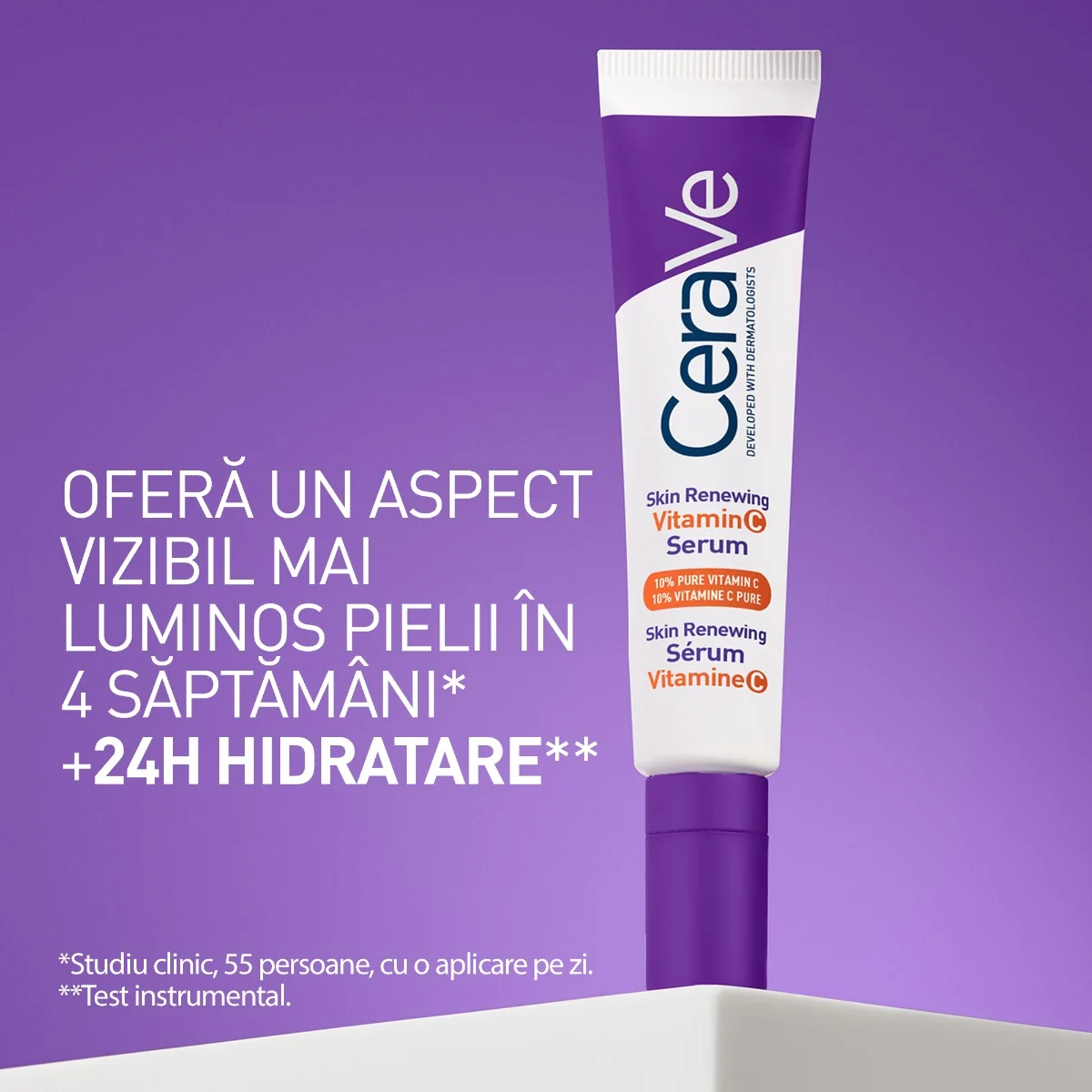 Serum cu Vitamina C Skin Renewing, 30ml, CeraVe