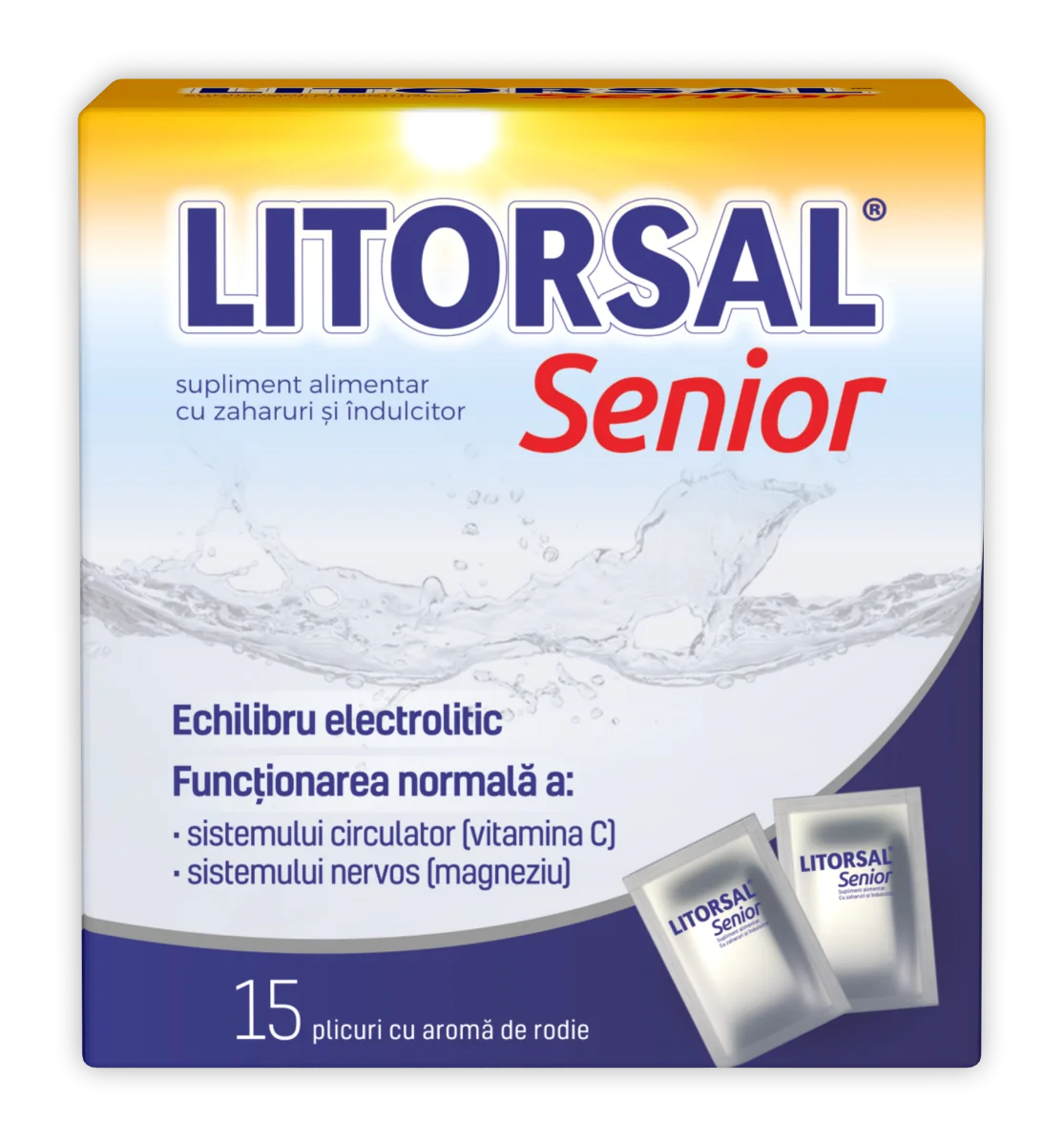 Litorsal Senior, 15 plicuri, Zdrovit