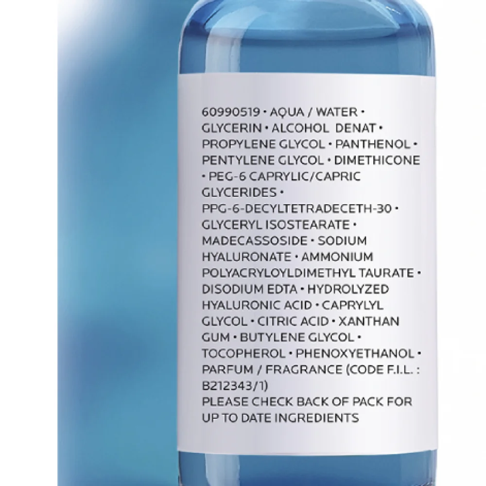 Ser concentrat antirid ten sensibil sau deshidratat Hyalu B5, 30ml, La Roche-Posay