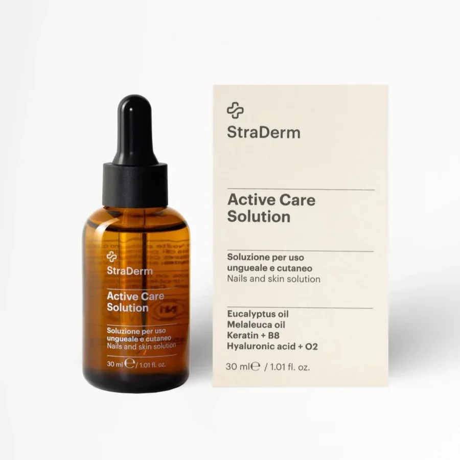 Solutie tratament pentru unghii si piele, 30ml, StraDerm