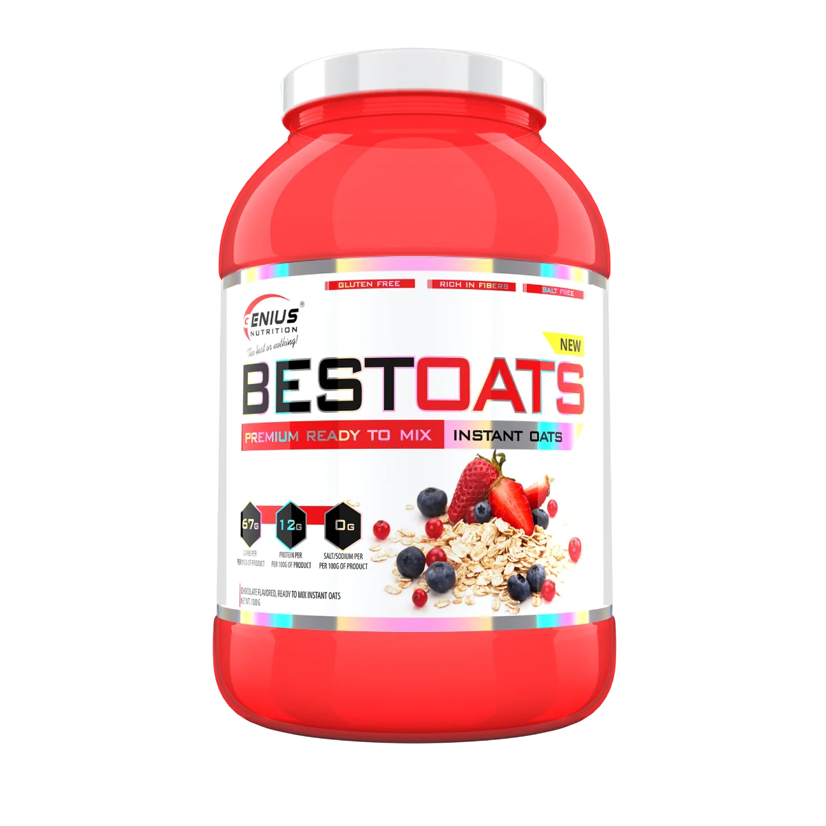 Bestoats ciocolata, 1000g, Genius Nutrition