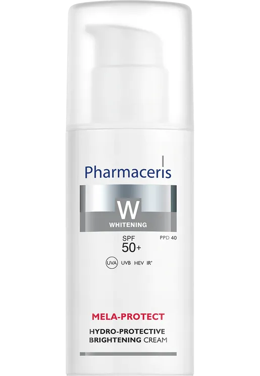 Crema hidratanta de zi pentru albire SPF50 W, 50ml, Pharmaceris
