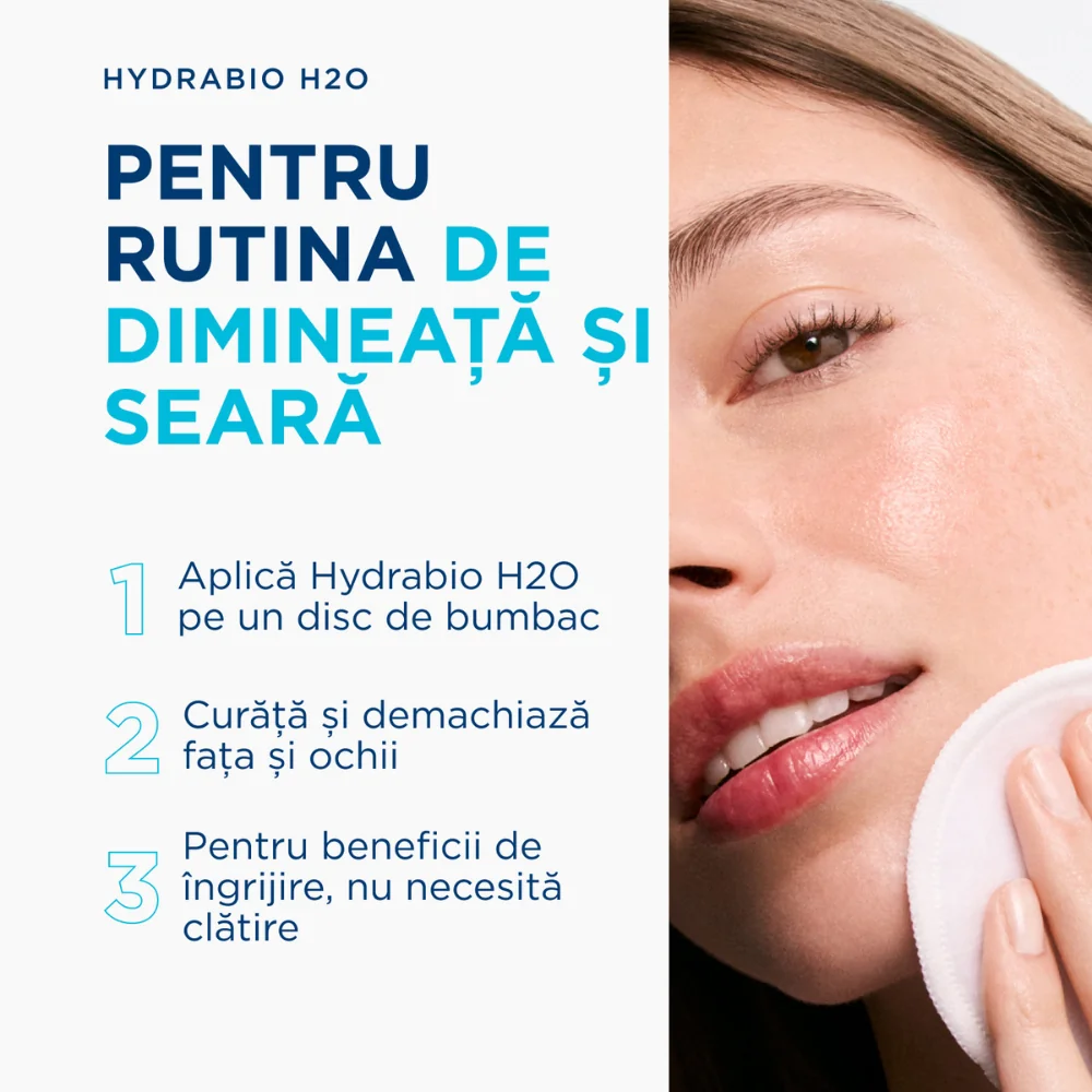 Apa micelara hidratanta Hydrabio H2O, 100ml, Bioderma
