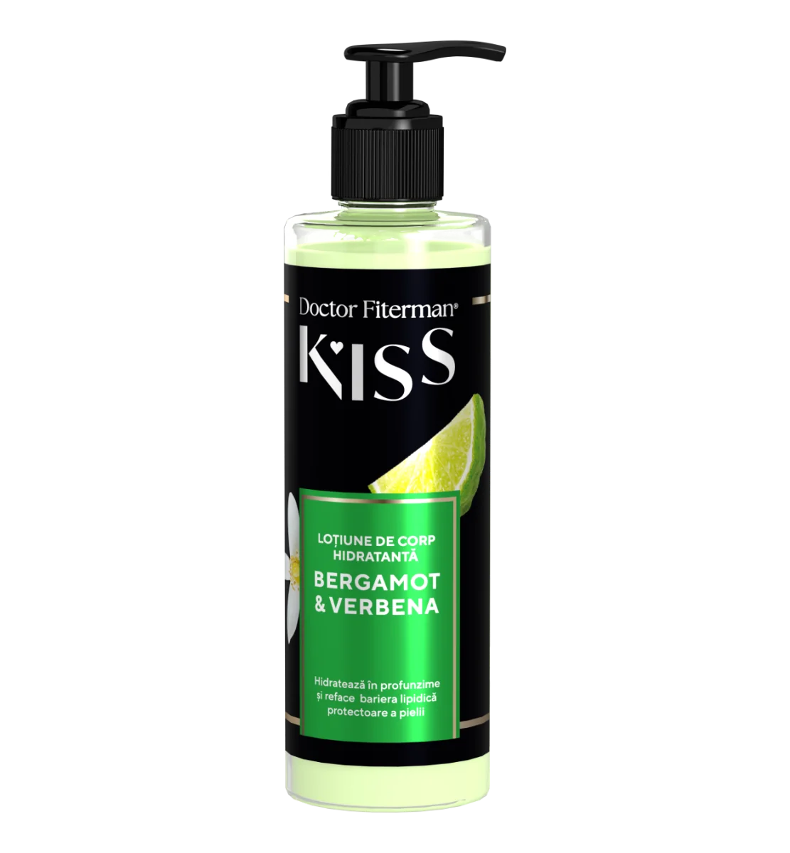 Lotiune de corp Beramot & Verbena Kiss, 250ml, Doctor Fiterman