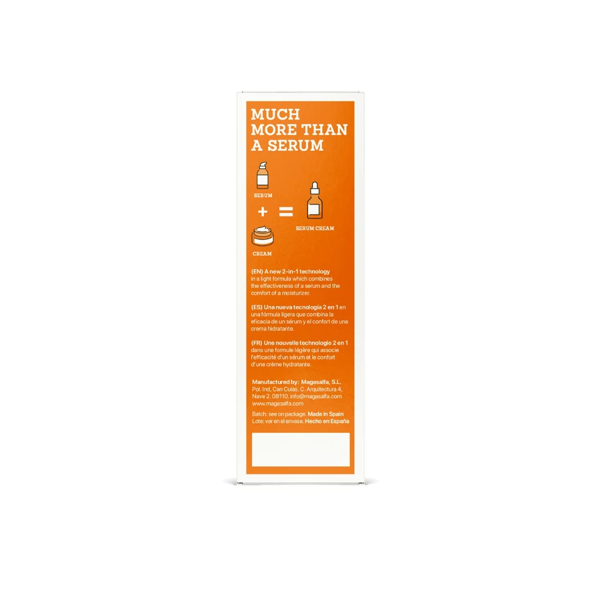 Ser-crema 20% Super Vitamina C Monoactives, 30ml, La Cabine