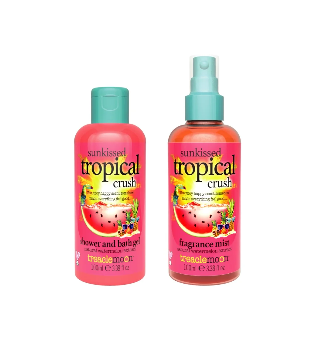 Kit Dreamy Tropical Scented Duo, 1 bucata, Treaclemoon