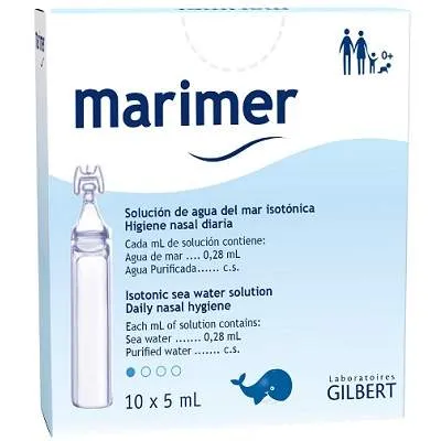 Marimer Izotonic, 10 doze x 5ml, Gilbert