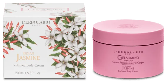 L'Erbolario Crema pentru corp Indian Jasmine, 200ml