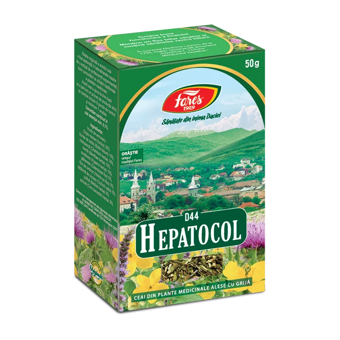 Ceai Hepatocol, 50g, Fares