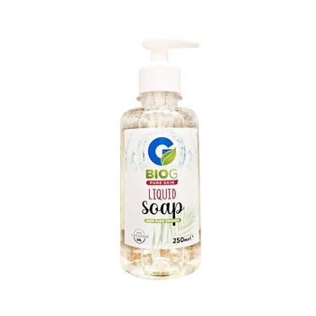 Sapun lichid organic hidratant pentru ten Pure Skin, 250ml, BIO G