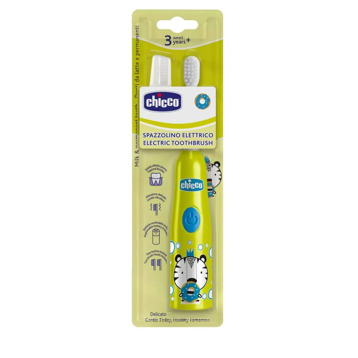 Periuta de dinti electrica Tiger 3 ani+, 1 bucata, Chicco