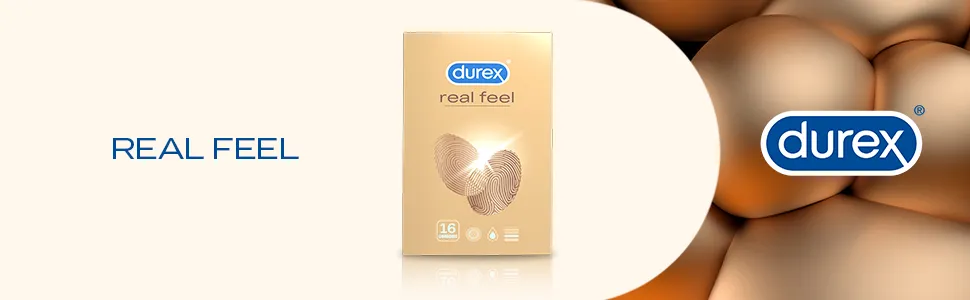 Prezervative Real Feel, 16 bucati, Durex