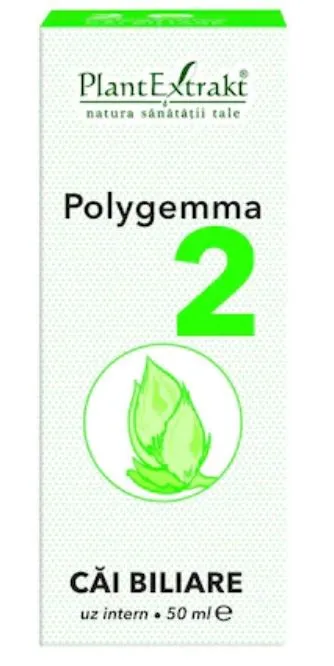 Polygemma 2 pentru Cai biliare, 50ml, Plantextrakt