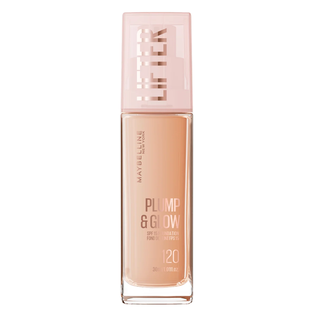 Fond de ten Lifter Plump & Glow Nr. 120, 30ml, Maybelline