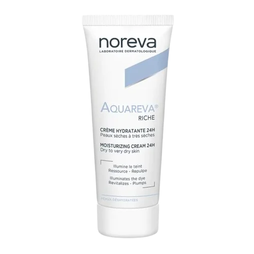 Crema hidratanta cu textura bogata Aquareva, 40ml, Noreva