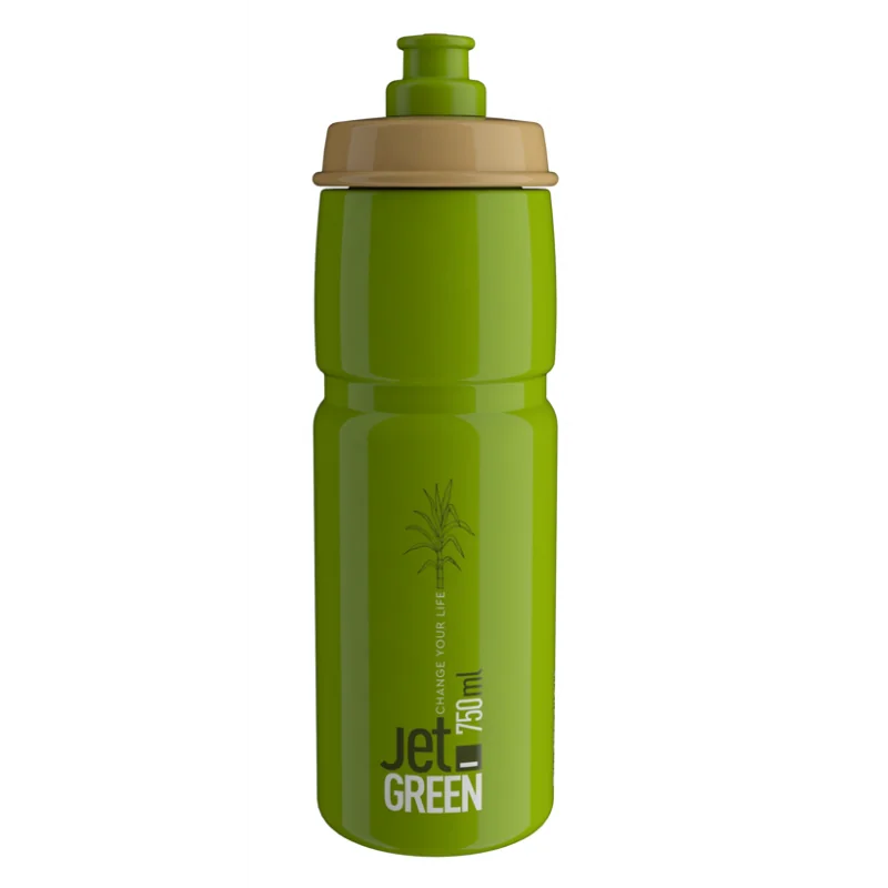 Bidon Elite Jet Green capacitate 750ml, 1 bucata, Isostar
