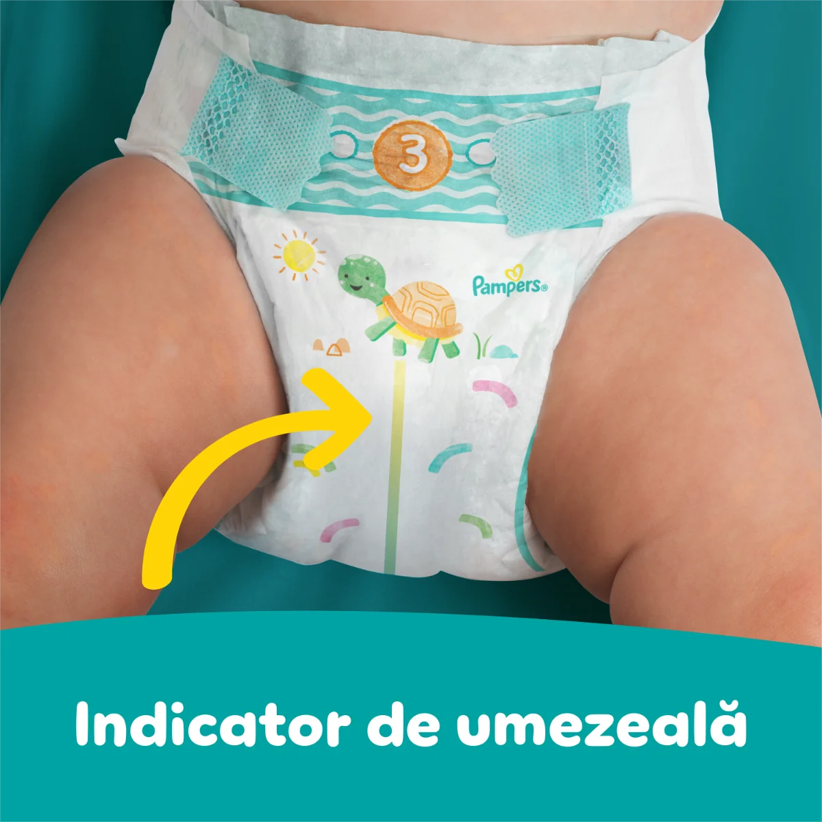 Scutece Active Baby Marimea 6 pentru 13-18kg, 32 bucati, Pampers