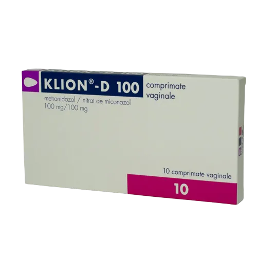 Klion D 100mg, 10 comprimate, Gedeon Richter