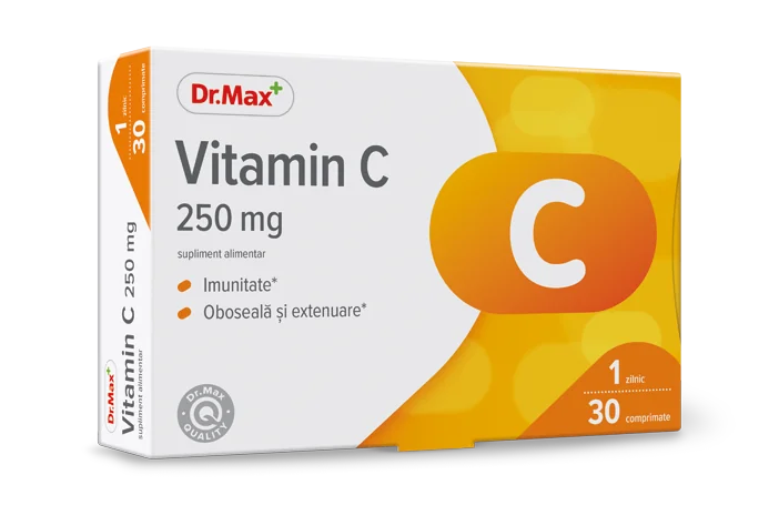 Dr. Max Vitamin C 250mg, 30 comprimate filmate