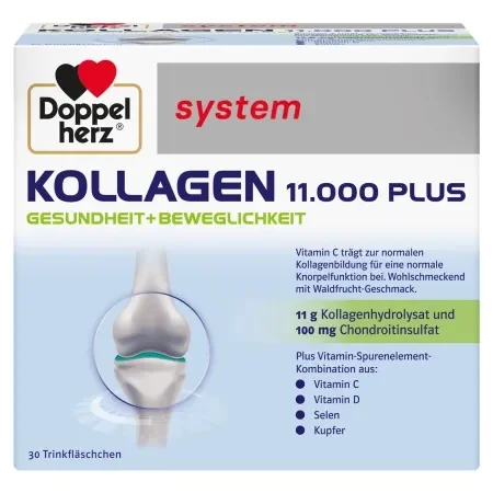 Kollagen 11.000 plus, 30 flacoane buvabile, Doppelherz 