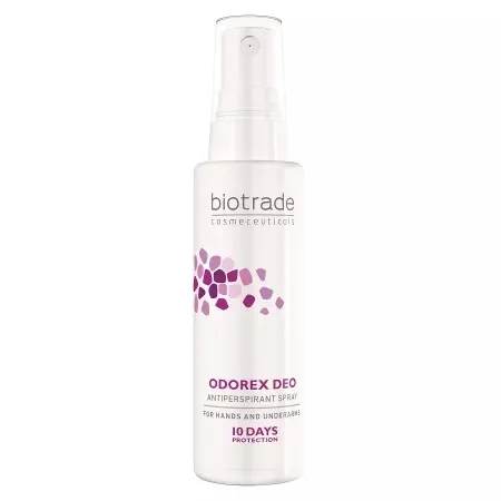 Spray antiperspirant pentru axile si maini Odorex Deo, 40ml, Biotrade