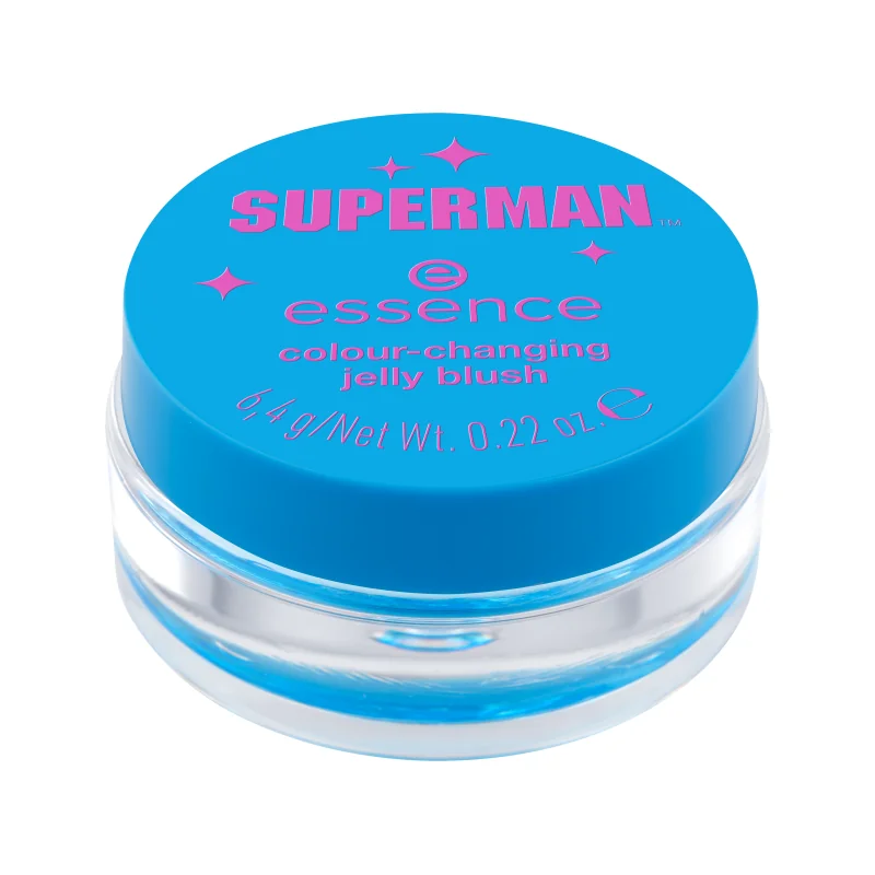Blush cu textura de jeleu Colour Changing Superman, 6.4g, Essence