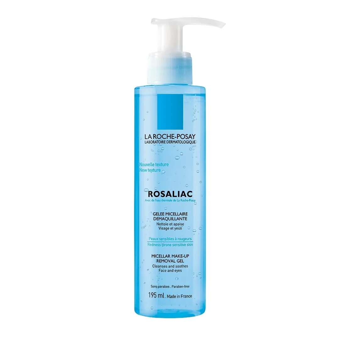 Gel micelar demachiant pentru pielea cu roseata Rosaliac, 195ml, La Roche-Posay