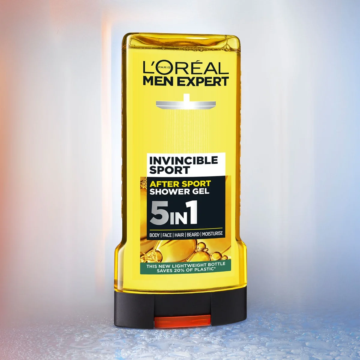 Gel de dus revitalizant pentru corp fata si barba, 300ml, L'oreal Men Expert