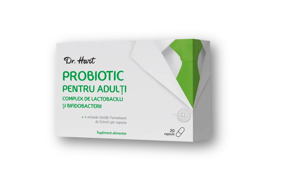 Dr.Hart Probiotic pentru adulti, 20 comprimate