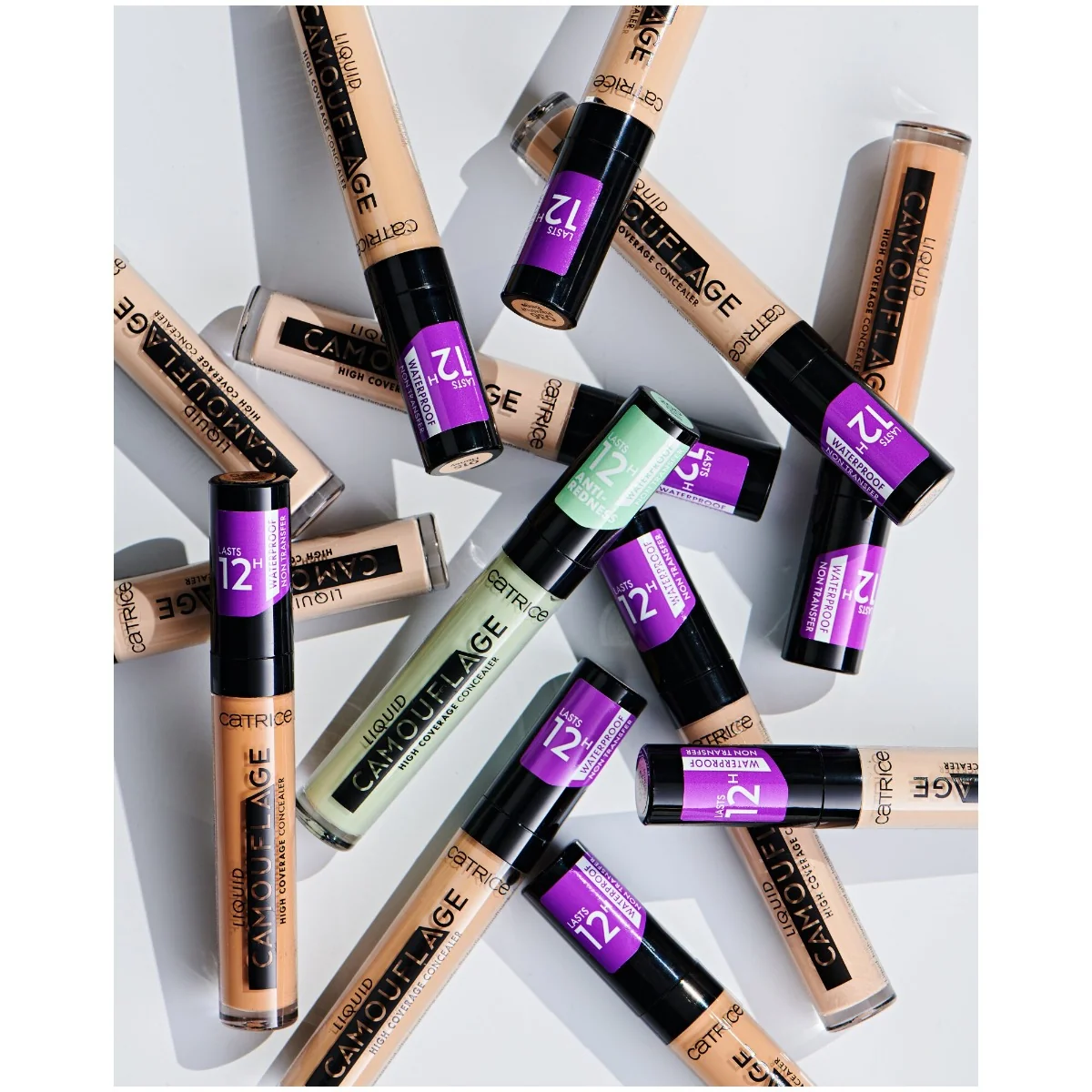 Corector Liquid Camouflage High Coverage Concealer 020 - Light Beige, 5ml, Catrice
