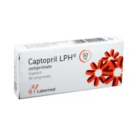 Captopril LPH 50mg, 30 comprimate, Labormed