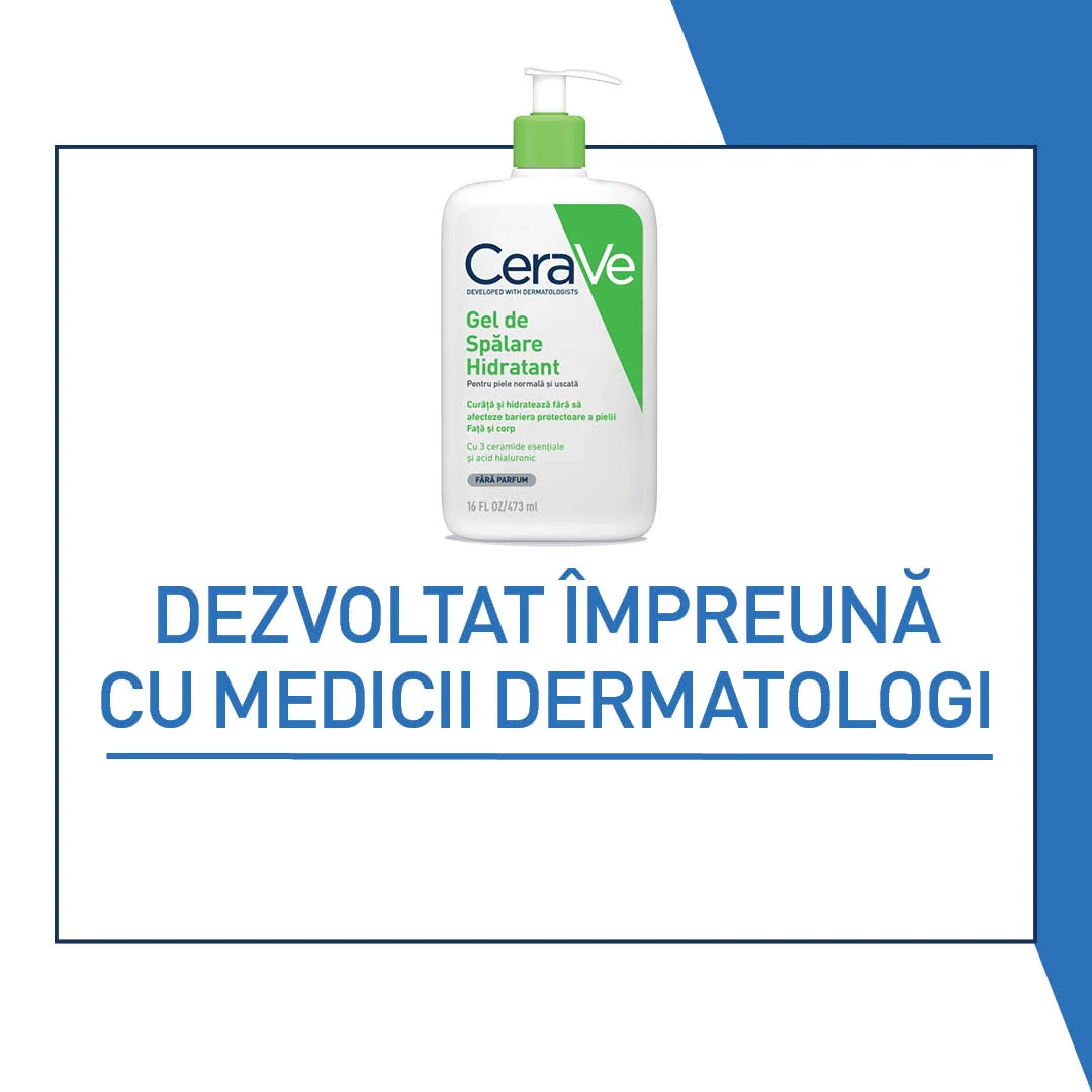 Gel de spalare hidratant piele normala-uscata, 473ml, CeraVe