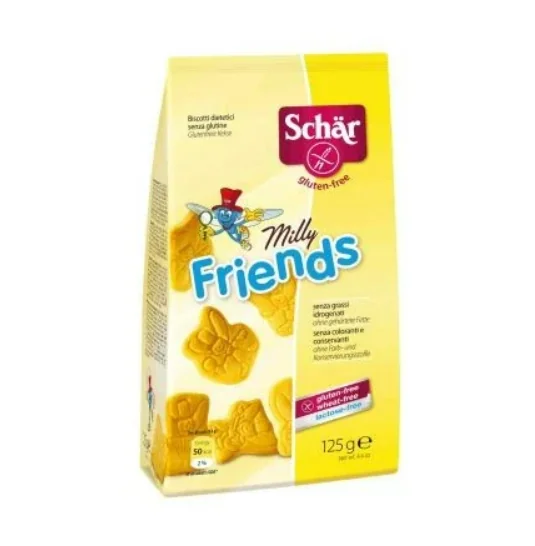 Biscuiti fara gluten Milly Friends, 125g, Schar