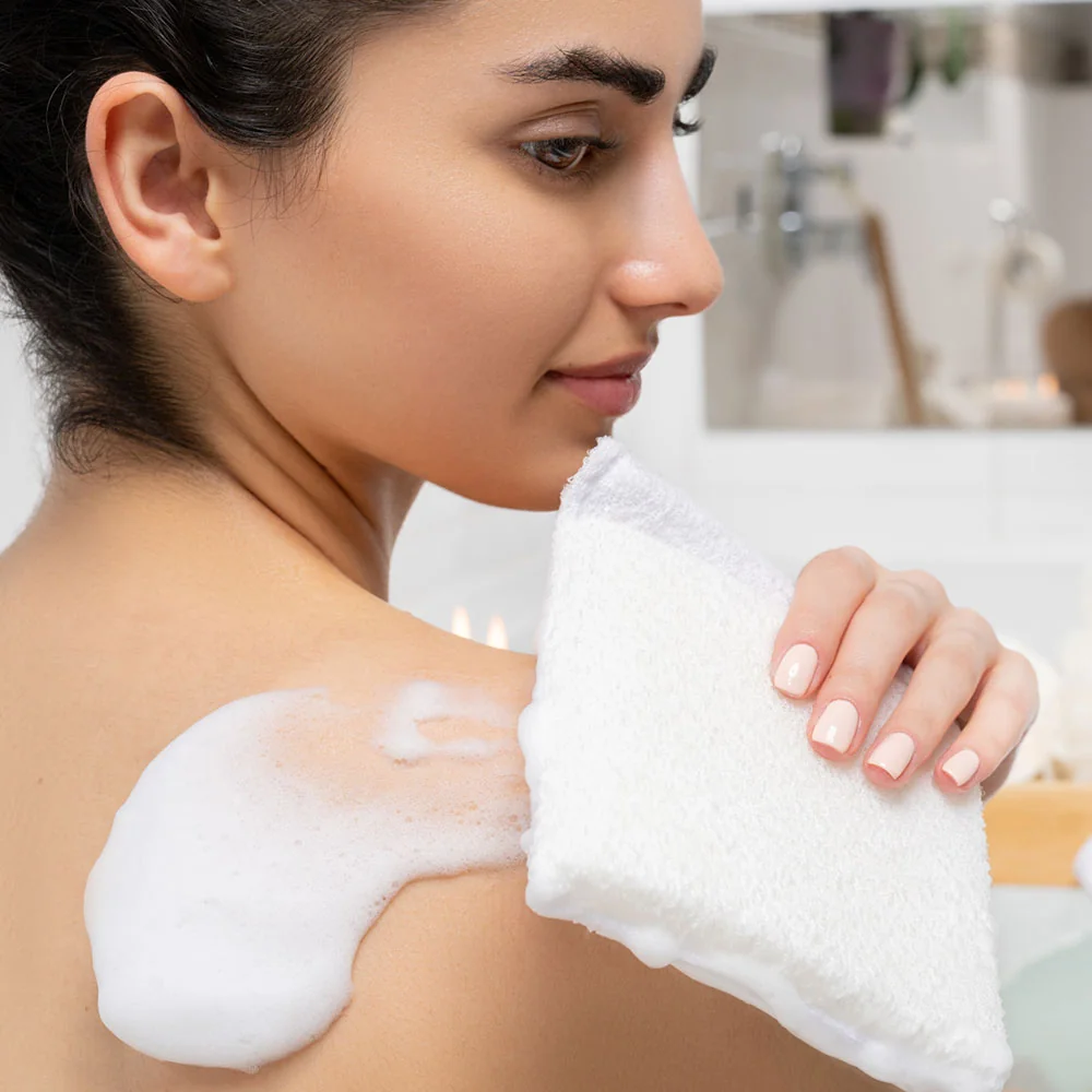 Set 2 bureti de baie ecologici exfolianti, 1 bucata, So Eco