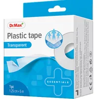 Dr. Max Plastic tape transparent 1,25cm x 5m, 1 bucata