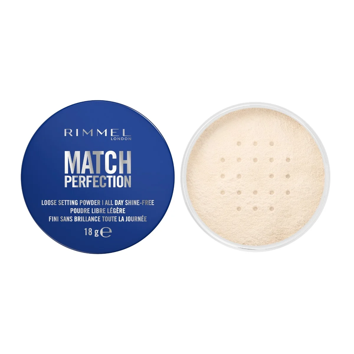 Pudra pulbere Match Perfection 001 Transparent, 18g, Rimmel London