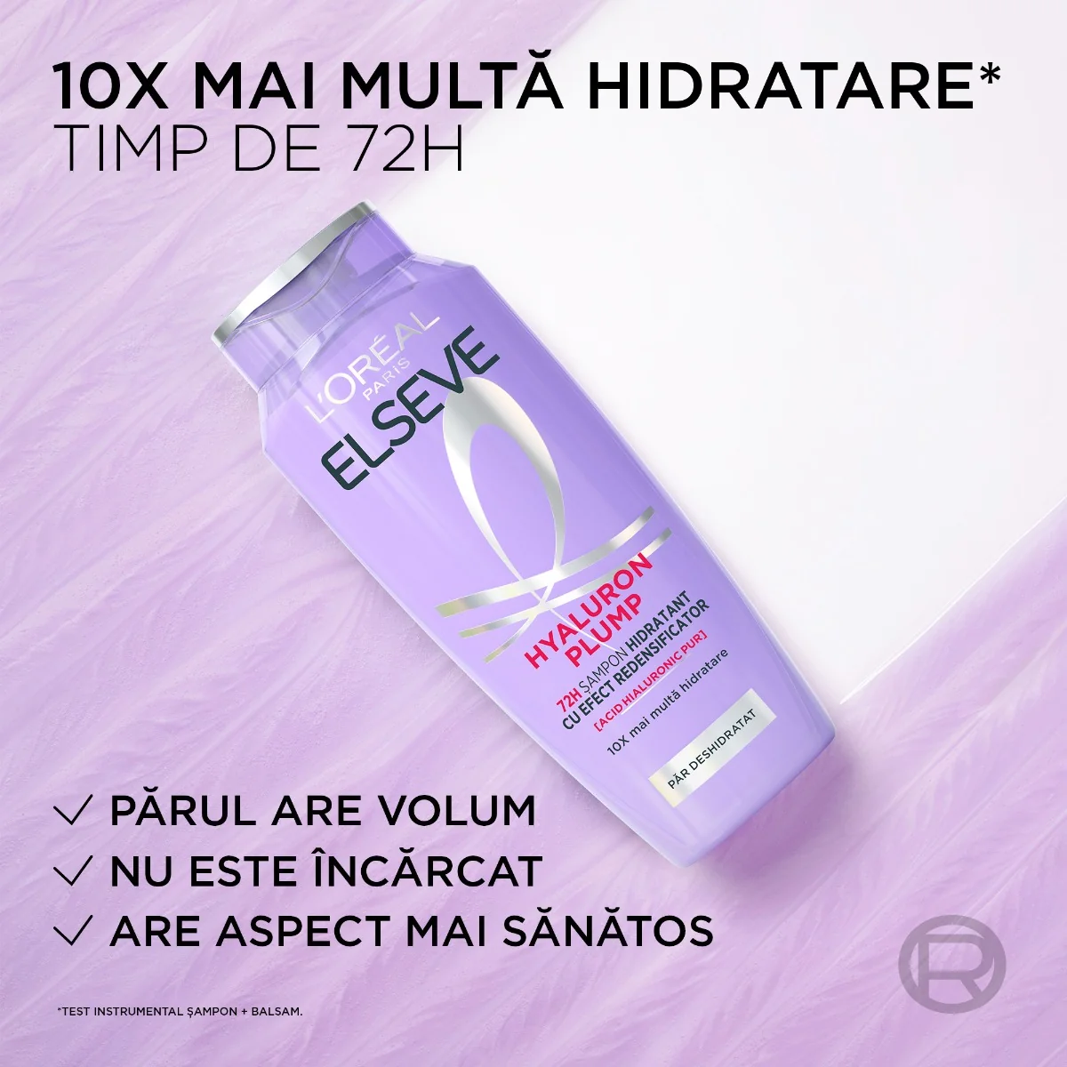 Sampon Hyaluron Plump, 400ml, Elseve