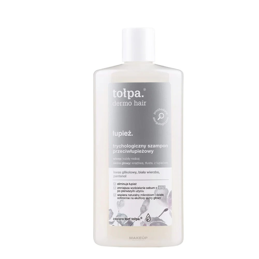 Sampon tricologic anti-matreata Dermo Hair, 250ml, Tolpa