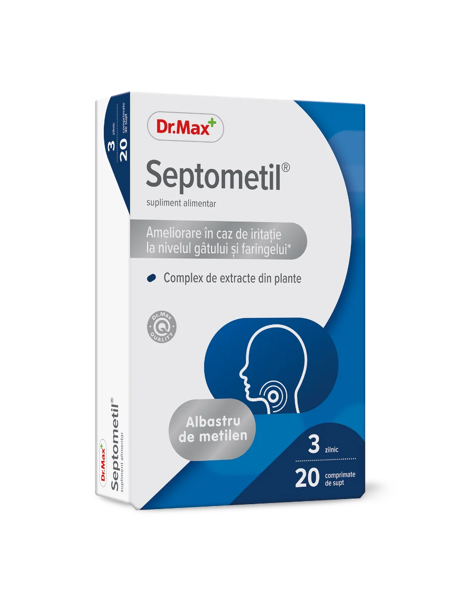 Dr. Max Septometil, 20 comprimate masticabile 