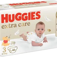 Scutece Elite Extra Care Marimea 3 pentru 6 - 10kg, 40 bucati, Huggies