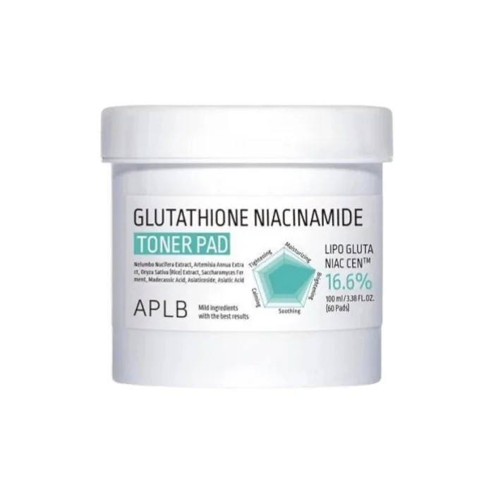 Dischete imbibate cu Glutathione si Niacinamide, 100ml, APLB