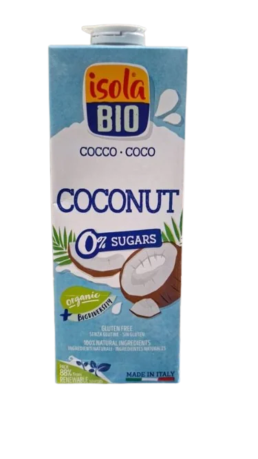 Bautura de cocos fara gluten, 1000ml, Isola Bio
